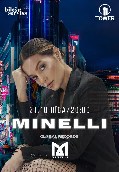 Atcelts Minelli Rampampam Dance Party 21.10.2023 Tower Riga