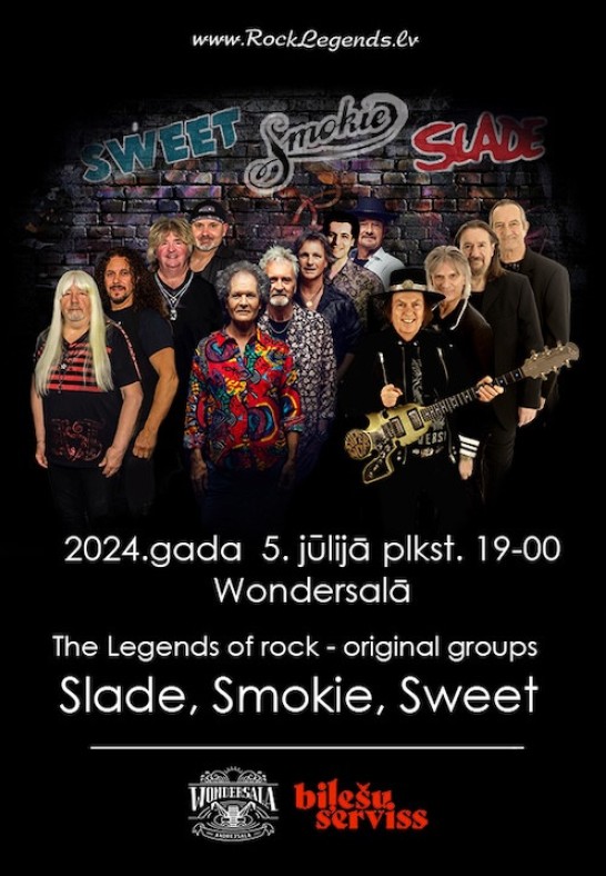 Rock Legends: Slade, Smokie, Sweet