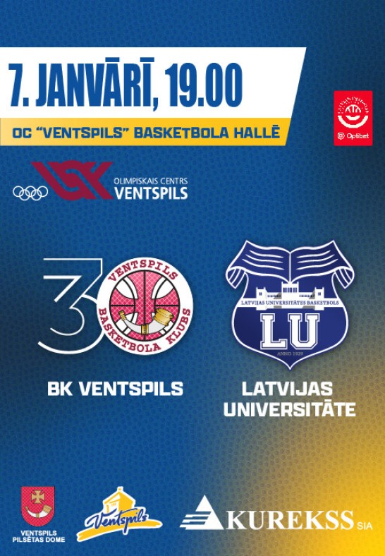 BK Ventspils - LU. BK Ventspils mājas spēle