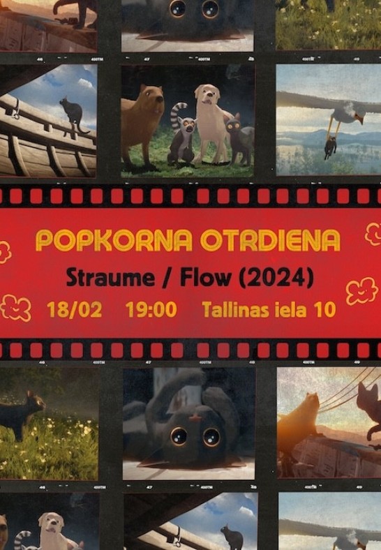 Popkorna Otrdienas: Straume (Flow)