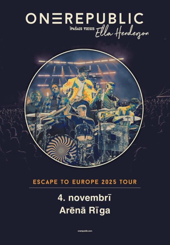 OneRepublic - Escape To Europe 2025 Tour