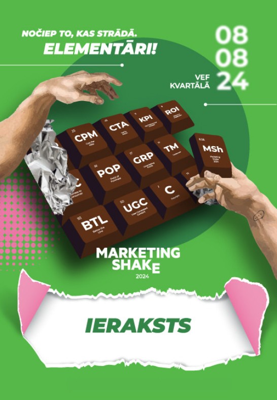 Marketing Shake 2024 mārketinga un komunikācijas festivāls. Ieraksts