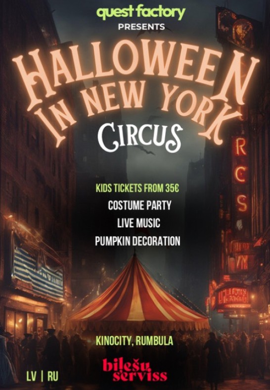 Circus Halloween Party in New York