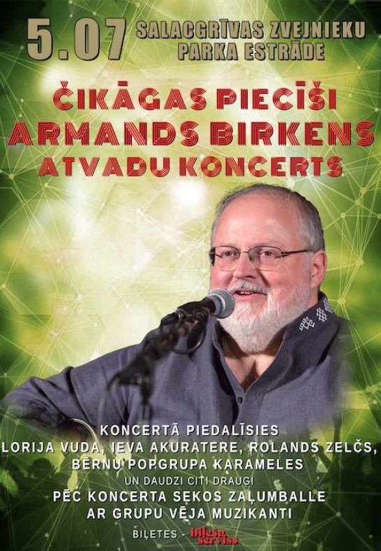 Armands Birkens / Čikāgas Piecīši / Atvadu koncerts