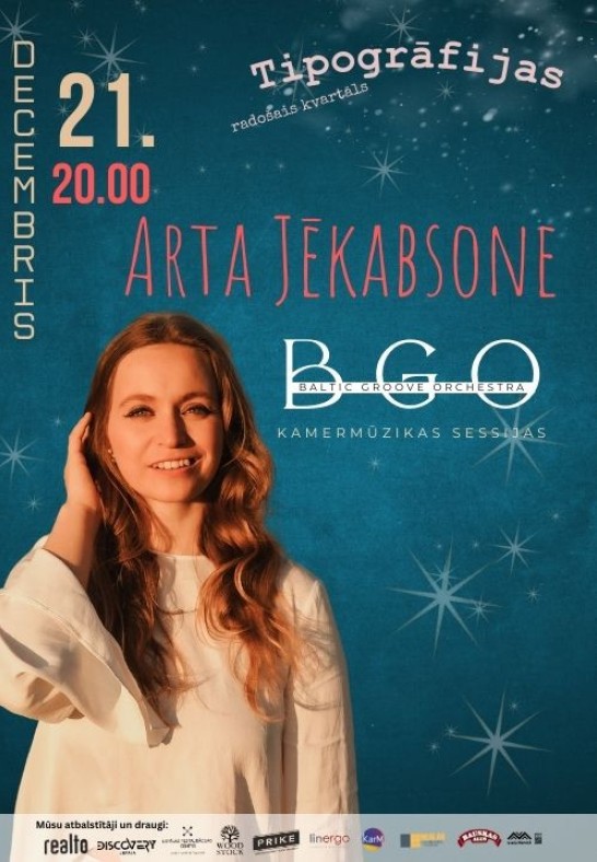 Arta Jēkabsone un Baltic Groove Orchestra