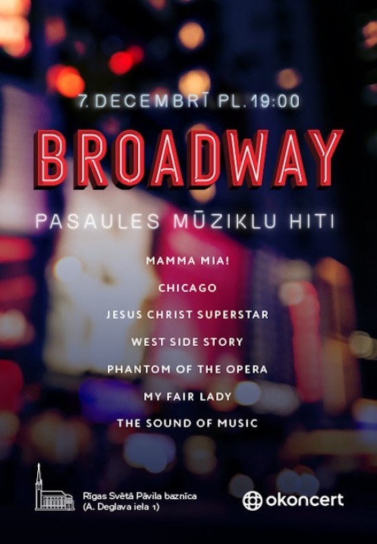 Broadway. Pasaules mūziklu hīti