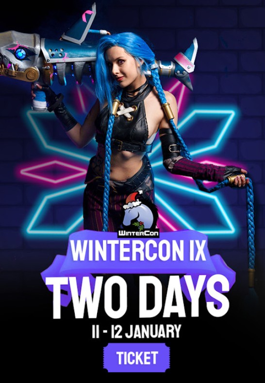 WinterCon IX divu dienu biļete