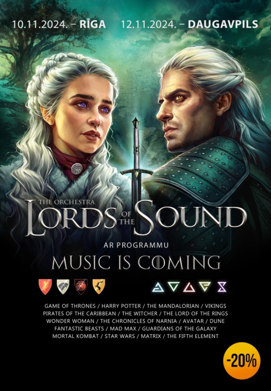 Lords of the Sound.  'Music is Coming'