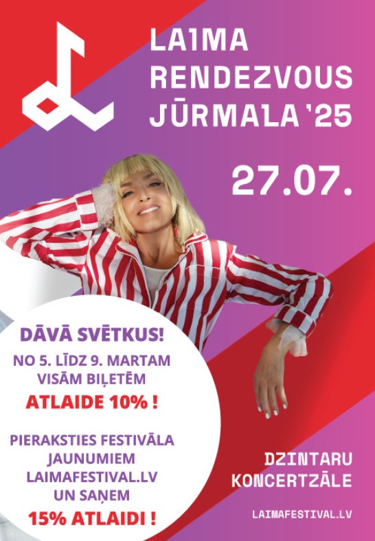 Festivāls Laima RendezVous Jūrmala