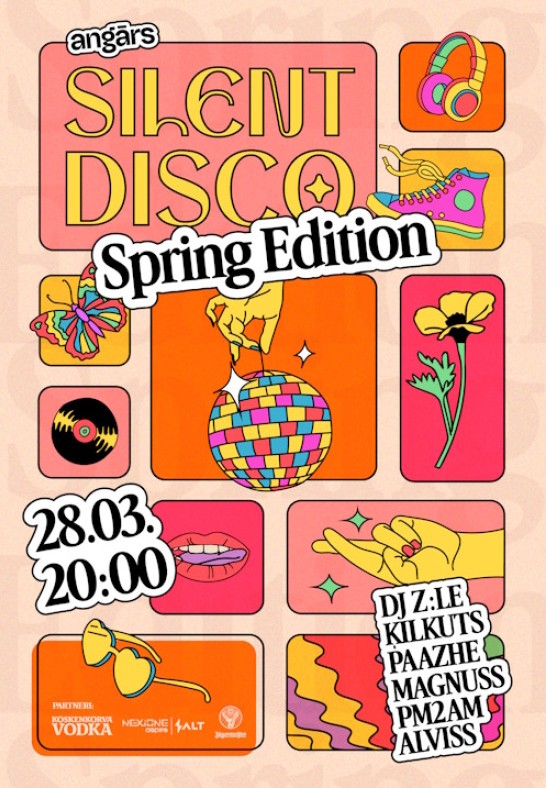 Silent disco'25: Spring Edition